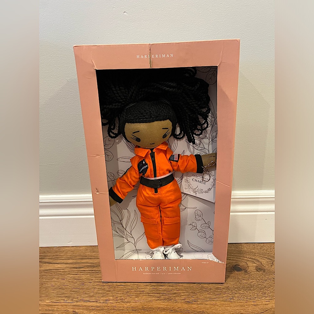 Harperiman Charlie 14” Handmade Linen Plush Doll